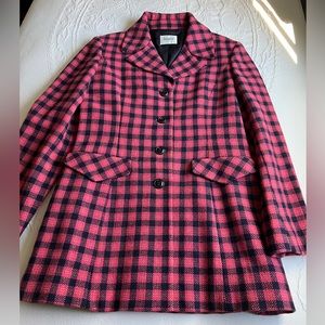 Bossini Ladies Wool Jacket / Coat Size 4